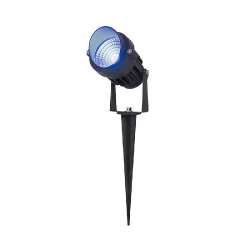 דוקרן תאורה לד מתח נמוך 12V לגינה 5W בצבעים