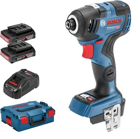 מברגת אימפקט GDR 18V-200C סוללות 2.0AH