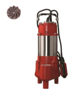 משאבה טבולה 1100W גורסת "2 נירוסטה B.TECH TOOLS