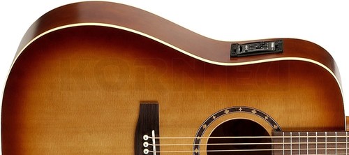 גיטרה אקוסטית מוגברת CW  CEDER 4T NORMAN PROTEGE B18 Tobacco Burst