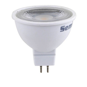 נורת לד 12V 7.5W MR16 אור חם Semicom סמיקום