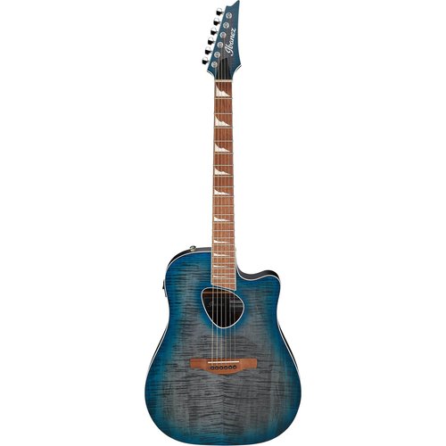 Ibanez ALT30FM Acoustic Guitar - Blue Doom Burst High Gloss