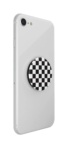 Popsocket דגם Pattern Checker Black