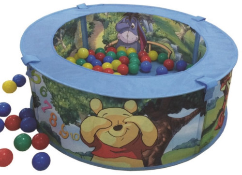 בריכת כדורים פו הדב כוללת 50 כדורים