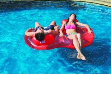 מזרון ים זוגי שכיבה כולל כרית מבית POOL jilong