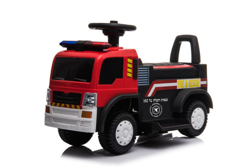 כבאית ממונעת 6v + מוט להורים