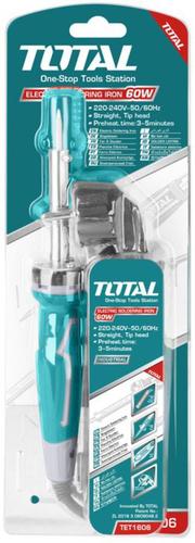 מלחם חשמלי 100W ראש שפיץ רחב TOTAL TOOLS