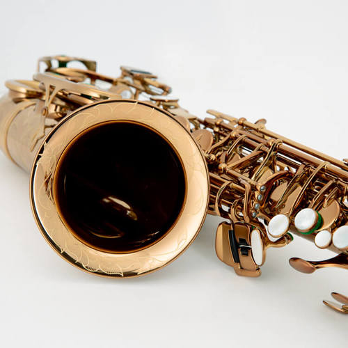 סקסופון אלט מקצועי עבודת יד בצבע קוניאק CAS-80 מבית Chateau TAIWAN