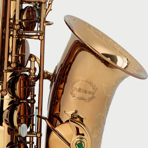 סקסופון אלט מקצועי עבודת יד בצבע קוניאק CAS-80 מבית Chateau TAIWAN