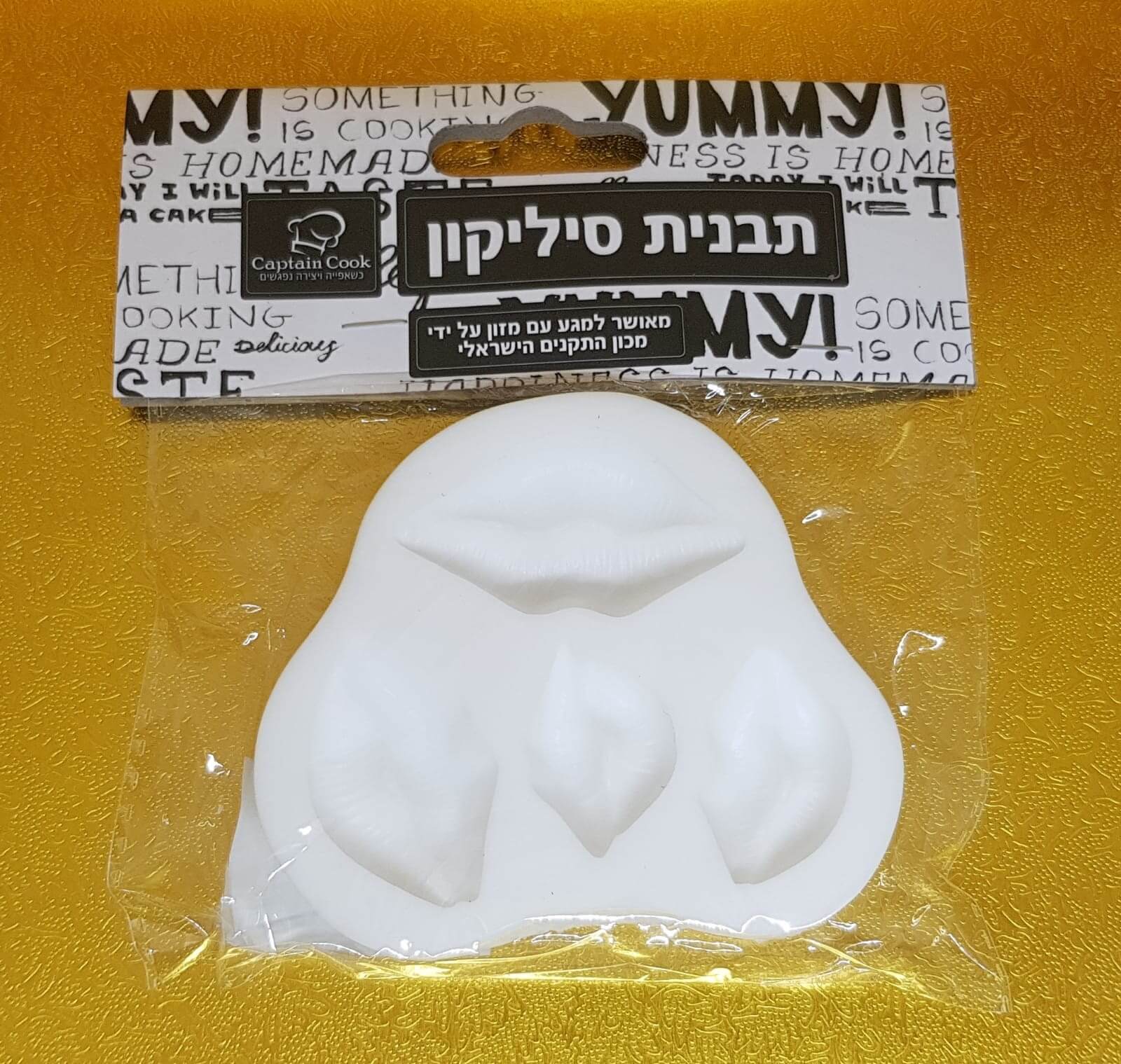 תבנית סיליקון הטבעה שפתיים