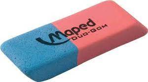 מחק שרטוט אדום / כחול MAPED