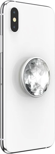  Popsocket דגם Sparkle Disco Crystal Silver