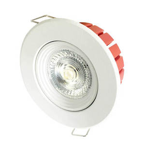 שקוע לד לעמעום עגול מתכוונן לבן POINT 10W, אור חם  Nisko 
