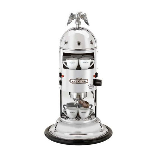 Elektra Mini Verticale Espresso Machine Chrome אלקטרה וורטיקל מיני מכונת אספרסו כרום