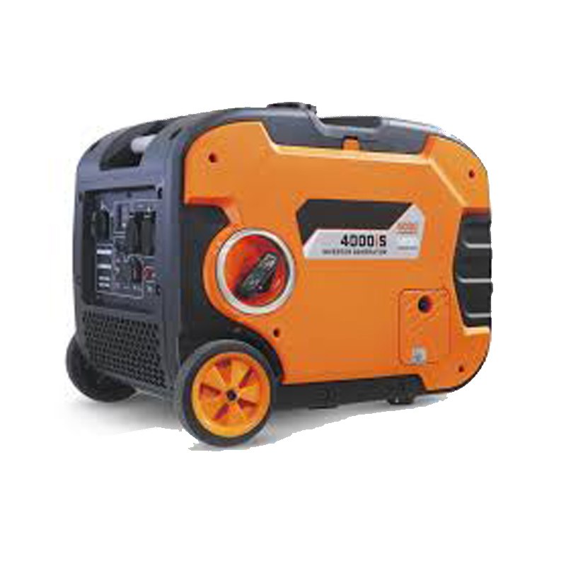 גנרטור אינוורטר 4000W מנוע בנזין מושתק ומוחרש הנעה  שליטה באמצעות שלט