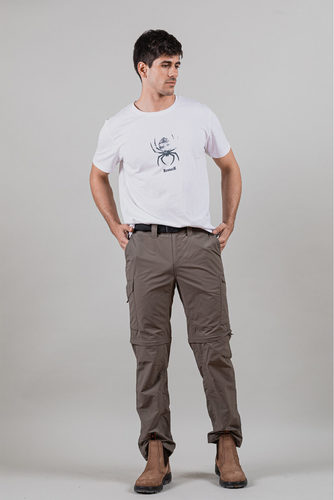 WASHED SPIDER COTTON T-SHIRT
