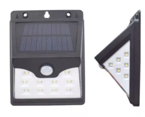 תאורת הצפה סולארית 40LED + חיישן תנועה