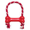 קונג עצם ההפתעות+חבל XS Kong Goodie Bone