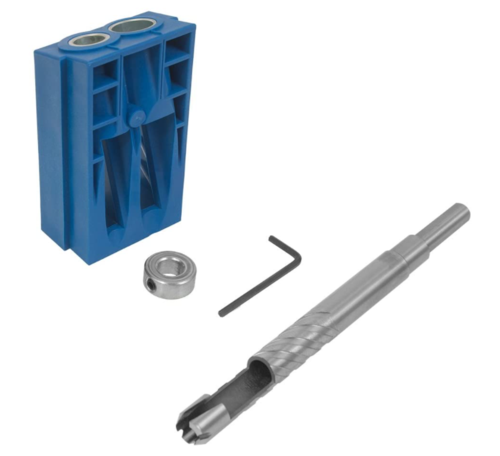  custom pocket-hole plug cutter ערכה ליצירת פקקי עץ
