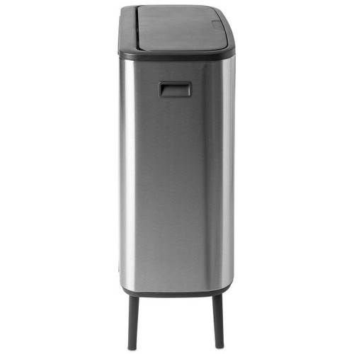 פח אשפה למטבח ברבנטיה BO brabantia טאץ הפח עם הרגליים 60 ליטר צבע כסוף מוברש מקט Y-130267 - עולם הפרזול 03