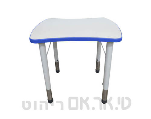 שולחן דגל עם רגליים מתכווננות כחול
