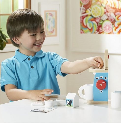 ערכה מעץ להכנת קפה Melissa&Doug