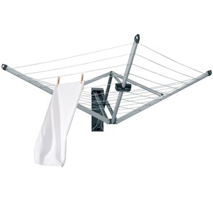 מתלה כביסה WallFix כיסוי בד 24 מטר Brabantia