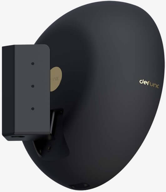 מתקן תליה לרמקול,לדגם Home Small מבית defunc בצבע שחור