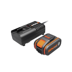 ערכת סוללה 20V 4A ומטען מהיר דגם WA3604 WORX