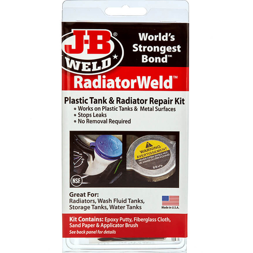 סט הלחמה קרה לרדיאטורים JB RadiatorWeld |תיקון נזילות ברכב