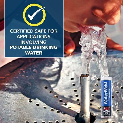 פלסטלינה אפוקסית חזקה לשימוש מתחת למים JB WATERWELD
