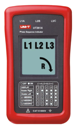 מדד רצף פאזה דיגטלי דגם UT261A