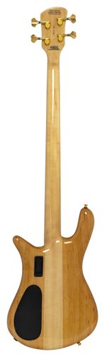 זוית נוספת Spector Euro 4 LX Bass Guitar - Poplar Burl Natural Gloss