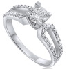 טבעת אירוסין יהלום 0.93ct זהב 14K