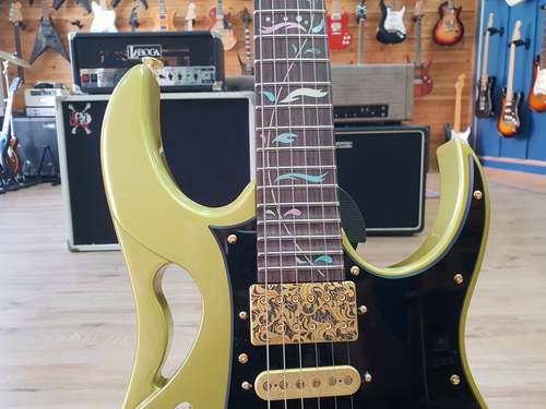 Ibanez Steve Vai Signature PIA3761 - Sun Dew Gold