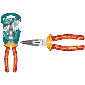 פלייר שפיץ ארוך "8(200מ"מ) מבודד TOTAL TOOLS 1000V