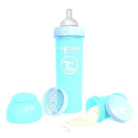 בקבוק תינוק עם סנן מונע התגבשות ומחלק מנות מובנה 330 מ