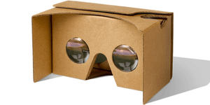 משקפי מציאות מדומה לסמארטפון VR Cardbord