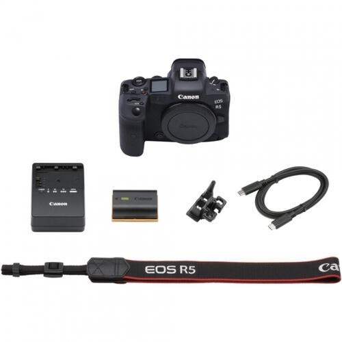 Canon EOS R5 Body גוף + כרטיס זיכרון CFExpress 128GB רשמי
