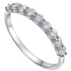 טבעת איטרניטי יהלומים 0.50ct זהב 14K