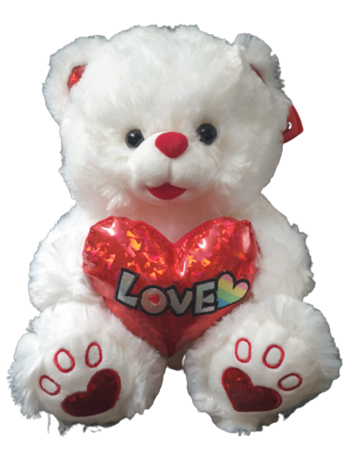 דובי לב אדום LOVE
