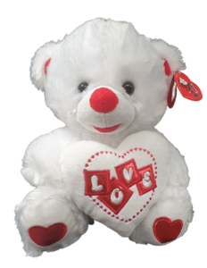 דובי דגם לב לבן LOVE