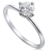 טבעת סוליטר יהלום 0.70ct זהב 14K