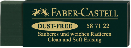 מחק dust faber castell