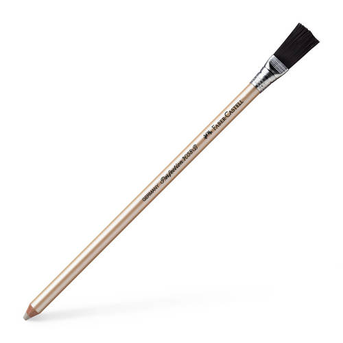 מחק ומברשת faber castell