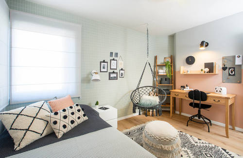 וילון מבד מקולקציית 