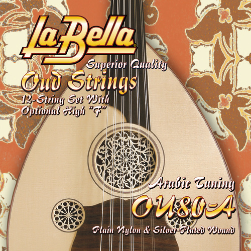 סט מיתרים לעוד כיוון ערבי LA BELLA OU80A