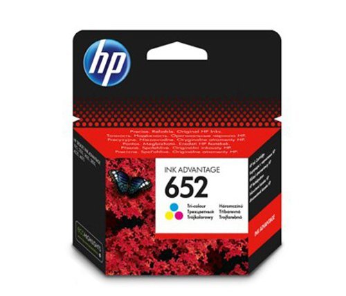 ראש דיו צבעוני מקורי HP 652