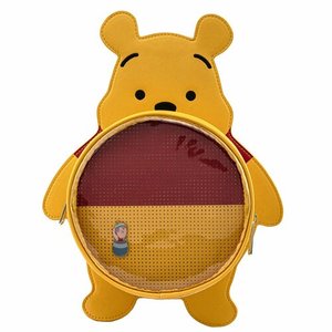 Loungefly Disney Winnie the Pooh Pin Traders Convertible Backpack