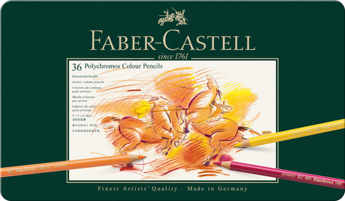 סט 36 עפרונות מקצועיים פוליכרומוס faber castell